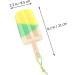 Healifty 6Pcs Ice Cream Shower Sponge - Kids Body Loofah Scrubber Sponges - Buy Online on GoSupps.com