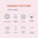 White Rabbit Premium Cosmetic Cotton Sheets - 200 Perforated Sheets for Perfect Skin Care - Buy Online on GoSupps.com
