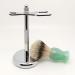 Lefeda Simply Men's Stainless Steel Razor Brush Set | Fashionable Silver Shaving Essentials for a Perfect Shave - Buy Online on GoSupps.com