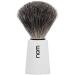 Buy nom CARL Series Shaving Brush - Pure Badger Hair - White Plastic - International Shipping Available - Buy Online on GoSupps.com
