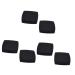 FOMIYES 6 Pcs Toiletry Travel Containers Makeup Lipstick Empty Makeup Packing Box Cosmetic Box Child Filling 6.9*6.9cmx3pcs Blackx3pcs