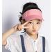 Kids Adjustable Sun Visor Cap - UV Protection Athletic Hat for 5-12 Years Old - Pink - Buy Online on GoSupps.com