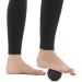 Massage Ball Set - 2 Pieces for Self-Massage | Yoga & Trigger Point Therapy - Fascia Relief (Black) - Buy Online on GoSupps.com