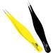 Precision Pointed Tweezers Set for Women - Fine Tip Ingrown Hair Remover Kit for Chin & Facial Hair - Stainless Steel Tweezers for Precise Hair Removal - Buy Online on GoSupps.com