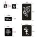 Xmasir 446 Sheet Semi Permanent Tattoo Kit with Henna Stencils and Glitter - Gift Set for Women's Body Art - Buy Online on GoSupps.com