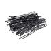 DNHCLL 100PCS Black Metal U-Shape Bobby Pins - Curved Bun Hair Clip for Girls, Women, and Hairdressing Salon - Buy Online on GoSupps.com