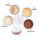 Meifen Setting Powder 2 Pcs - Control Oil, Brighten Skin, Cover Blemishes, Whitening Face Loose Powder (01 Translucent & 02 Cool Beige) - Buy Online on GoSupps.com