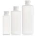 2 Pack Refillable Plastic Squeeze Bottles for Cosmetics - 200ml Soft Hose Containers with Flip Cover for Toner Lotion Shower Gel & Shampoo - Buy Online on GoSupps.com