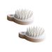 TOVINANNA 2pcs Bathroom Accessories Cleaning Scrubber Hair Washing Scalp Massage