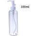 Bottle Plastic Press Transparent Lotion Dispenser Bottle Cosmetic Containers for Travel 100ML Plastic Press Bottle - Buy Online on GoSupps.com