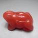 2"/43g Cherry Quartz Frog Handmade Stone Carving - Crystals and Stones Specimen Home Decor feng Shui Decoration Home Goods - Buy Online on GoSupps.com