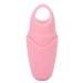 V Shaped Design DIY Making Calming Removing Puffiness Silicone Face Ice Mold Beauty Care (Pink)