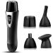 KouRy Ear and Nose Hair Trimmer for Men & Women Multifunction 4 in 1 Electric Eyebrow Trimmer Painless Nose Clippers Facial Hair Remover Waterproof