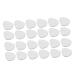 12 Pairs Forefoot Pad Front Palms Pads Metatarsalgia Insoles Heel Pads for Shoes That are Too Big Insoles for Plantar High Summer Heels White Skin Friendly Cashmere Wool Pain Pad