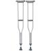 Crutches for Adults Underarm Portable Crutch Underarm Height Adjustable OldAge Antiskid Elderly Retractable Walking Stick Great for Travel or Work (A S) Lucky Star A Small