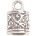 100PCS Antiqued Silver Metal Cord End Caps for Leather Art - ChangJin One Box - Buy Online on GoSupps.com