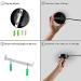 Chao Zan Simple Adjustable Wall Lamp - Kids' Bedroom & Bedside Lighting - Pink Iron & Wood Design E27 Ceiling & Corridor Decor - Buy Online on GoSupps.com