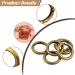 BESSTUUP 6pcs Spring Snap Hook Zinc Alloy Ring Clip - Handbag Shoulder Strap Keychain Keyring for Climbing - Bronze - Buy Online on GoSupps.com
