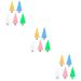 Healeved 3 Sets Pen Replacement Tip Manicure Pen Tip Bead Picker Tool Crystal Ab Rhinestones Acrylic Pen Tip Crystals Studs Picker Tip Rhinestones Picker Head Dotting Stippling Nail