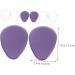 Buy Gatuida 20 Pairs Forefoot Pads - Comfort Heels & Non-Slip Metatarsal Inserts for Women & Girls - Purple Heel Cushions for Dressy Heels - Buy Online on GoSupps.com