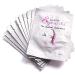 Eye Gel Pads - 50 Pairs of Eyelash Lash Extension Under Eye Gel Pads Lint Eye Patches with Smooth Front Side and Collagen Back Side