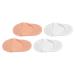 Lurrose 2 pairs foot care socks Moisturizing socks Segs no show socks Womens boat shoes liner women low cut boat socks invisible hidden socks for men women 16.5x8.7 cm.1.0