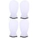 POPETPOP 2 Pairs Exfoliating Hand Mask Dry Hands Gloves Dry Hands Lotion Black Cotton Gloves Women Exfoliate Glove Hands Moisturizing Gloves Exfoliating Mitts Spa Polyester White Care Miss