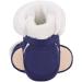 LACOFIA Baby Winter Shoes | Anti-slip Soft Sole Booties for Infant Girls Boys | 12-18 Months | Navy Blue - Buy Online on GoSupps.com