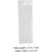 minkissy 10 Sheet flower tool eyelash glue base Glue rack base eyelash eyelash adhesive base magnetic eyelash glue strips lash glue stand Auxiliary white Fake eyelashes sticker - Buy Online on GoSupps.com