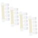 PLAFOPE 4pcs Neck Lift Stickers Jowls Tape Neck Wrinkles Lift Tape Neck Sticker Rubber Face Swan Neck
