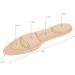 Comfortable Exercise Insert Pad - Breathable Absorption & Massage Insoles for Optimal Foot Support - Buy Online on GoSupps.com