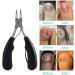 TUSNAKE Toe Nail Clipper Precision Toenail Clipper Tool Heavy Duty Soft Grip Toenail Clipper Manicure Set Nail Clippers Kit for Thick Precision Pedicure Paronychia - Buy Online on GoSupps.com