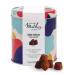 Truffes fantaisie aux brisures de macaron framboise - Bo te m tal Pop - Boite m tal de 250g