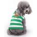 Christmas Dog Sweater - Warm Knit Turtleneck for Puppies | Petcare Holiday Gift - XL Dog Sweater with Green Bells - Buy Online on GoSupps.com