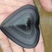 140g Beautiful Heart Shape Natural Crystal Rainbow Eye Obsidian s - Buy Online on GoSupps.com