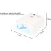 Buy Emmi Nail Classic UV Hardening Lamp BT White | UV Nail Lamp for Gel Nails | 4 Tubes & 2-Minute Timer | Perfect for Stiletto Nails - International Shipping Available - Buy Online on GoSupps.com
