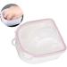 1PC Professional Acetone Resistant Soak Off Bowl Warm Nail Spa Bowl Double Layer Hand Manicure Tool For Salon Or Home Use  - Buy Online on GoSupps.com