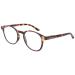 Montana Eyewear extra flat reading glasses MR52 made of plastic with spring hinge and case in Havana + 1.50 dpt