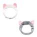 3-Piece Face Mask Brush Set with Cat Ear Headbands | DIY Makeup Tools for Eye Masks - Buy Online on GoSupps.com