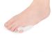 Haofy Bunionette Corrector 6 Pack Little Toe Corrector Silicone Gel for Men Women Prosthesis Bunionette for Hammer Claw One Size Fits All Little Feet White