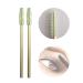 100PC Eco-Friendly Eyelash Brushes - Biodegradable Wood Handles & Nylon Tips for Extensions - Green - Buy Online on GoSupps.com