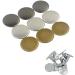 DGOL 2 Suspender Buckle & Tri-Glide Overall Buckles Set with Copper Buttons - 3 Color Options - Buy Online on GoSupps.com
