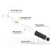 Derma Roller Microneedling Tool for Face & Beard - 0.25mm Black Microneedle Roller for Men & Women - Enhance Skin & Hair Growth - Buy Online on GoSupps.com