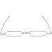 Lightweight Metal Blue Light Filter Reading Glasses for Men & Women - Anti-Blue Computer Glasses with Case - 1.5x Magnification - Buy Online on GoSupps.com
