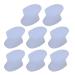 Beavorty Toe Spacers Bunion Corrector Silicone Toe Separator Toe Separators Toe Bunion pad Toe Protector Cushion Hallux valgus Corrector Spacers 8pcs Foot Toe Separators Bunion Corrector