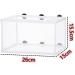 BRYHZKCM 2pcs Fish Hatchery Breeder Box - Large 10x6x6 Nylon Mesh Separation Net with Suction Cup - Buy Online on GoSupps.com