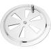 Surmeny Marine 4 inch Cabin Ventilation Plate 2 Pack - 316 Stainless Steel Gill Plate with Side Knob for Boats - Round Design - Buy Online on GoSupps.com