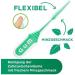 Gum Soft-Picks Comfort Flex Mint - Interdental Cleaners | Refreshing Mint Taste | Tooth Cleaning & Dental Care | Size S | 3 x 40 Pieces - Buy Online on GoSupps.com