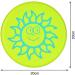 Buy BangShou Soft Frisbee for Children | Cartoon Flying Disc | Thickened Green Sun Design | International Shipping Available - Buy Online on GoSupps.com