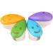 Beavorty Smile Face Toothbrush Holders - 4pcs | Suction Cup Houseware (Random Color) - Buy Online on GoSupps.com